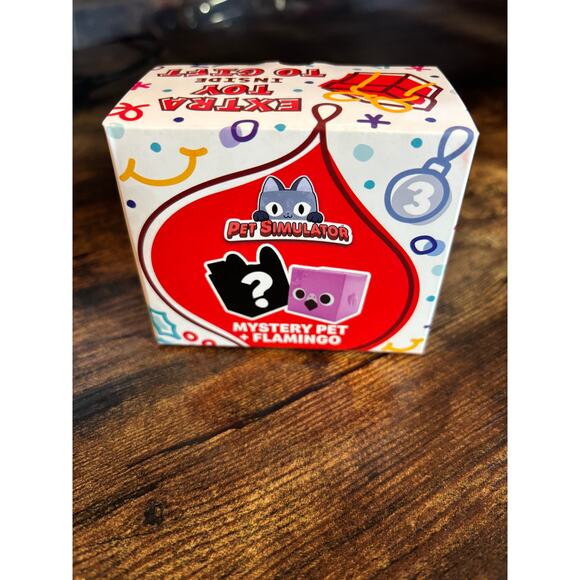 New McDonalds 2024 Happy Meal Toys Pet Simulator Roblox Flamingo - Picture 2 of 2